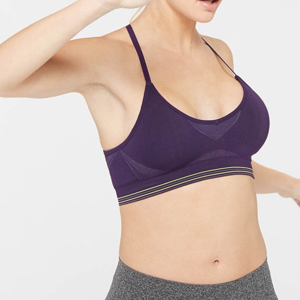 Seamless Bra - Blackberry